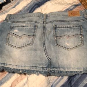 Jean mini skirt great skirt.           #14